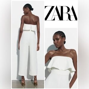 Zara strapless jumpsuit